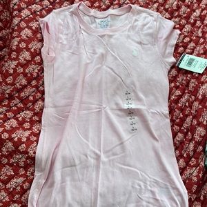 Polo girls shirt size 12/14 pink